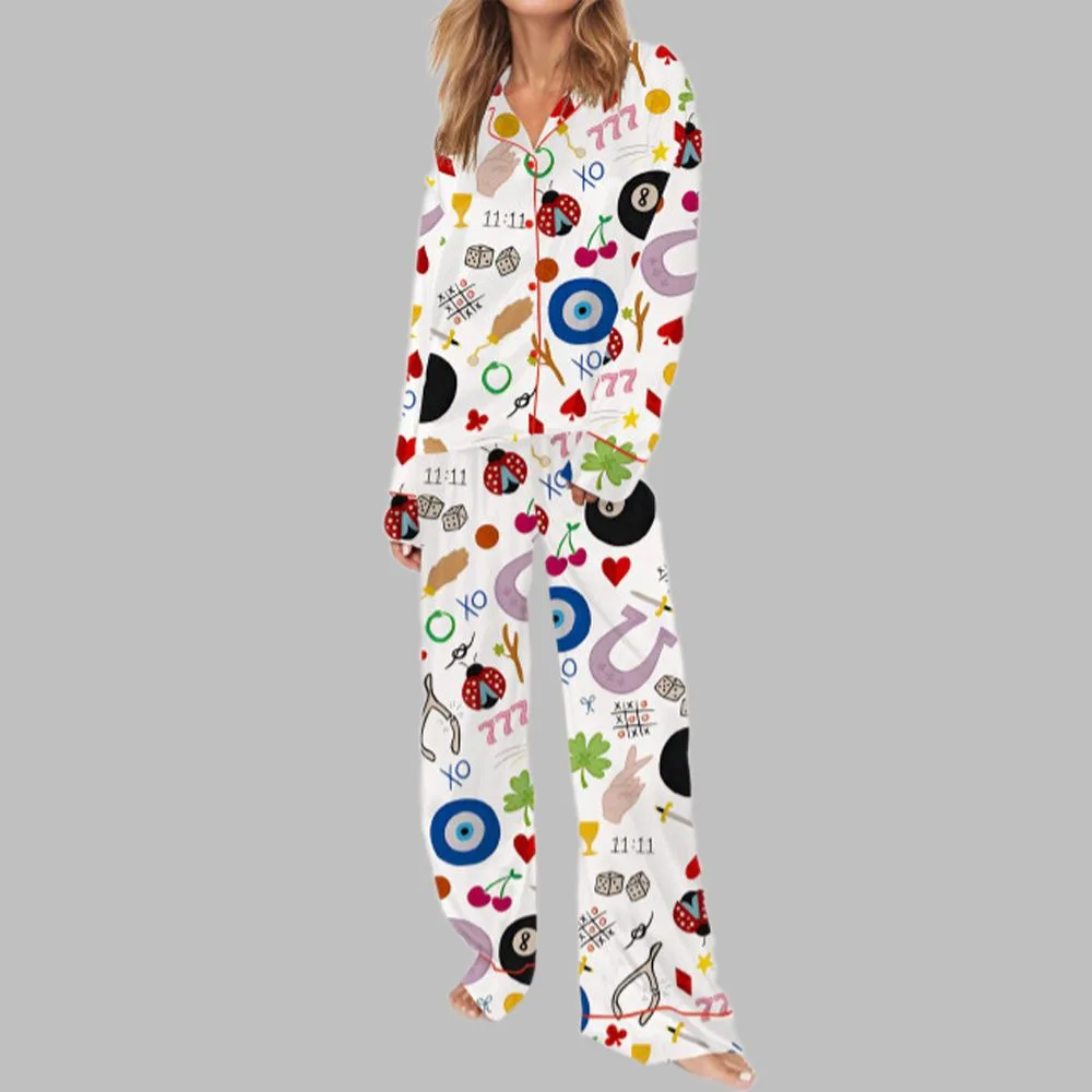 Lucky Charms Pajama Set For Women - Image 3