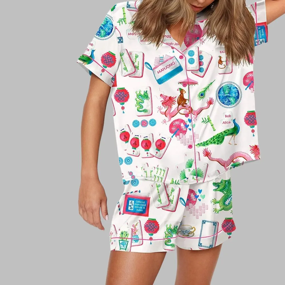 Mahjong Party Pajama Set - Image 2