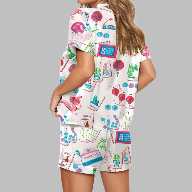 Mahjong Party Pajama Set - Image 3