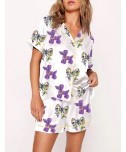 Mardi Gras Dog Pajama Set