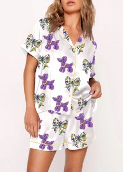 Mardi Gras Dog Pajama Set