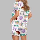Mardi Gras Louisiana Pajama Set For Women