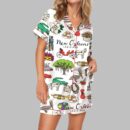 Mardi Gras New Orleans Pajama Set For Women