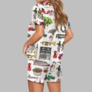Mardi Gras New Orleans Pajama Set For Women