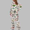 Mardi Gras New Orleans Pajama Set For Women