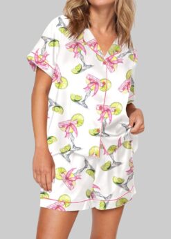 Margarita Coquette Pajama Set For Women