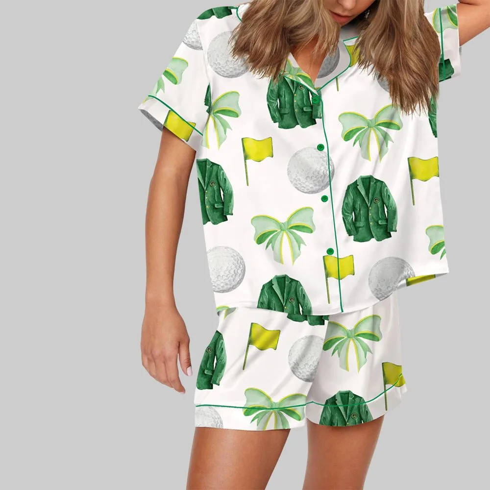 Master's Golf Coquette Pajama Set For Women - Image 2