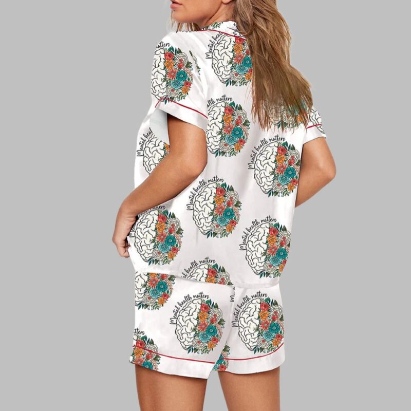Mental Health Matters Inspirational Pajama Set - Image 3