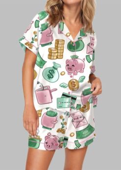 Money Pajama Set For Women