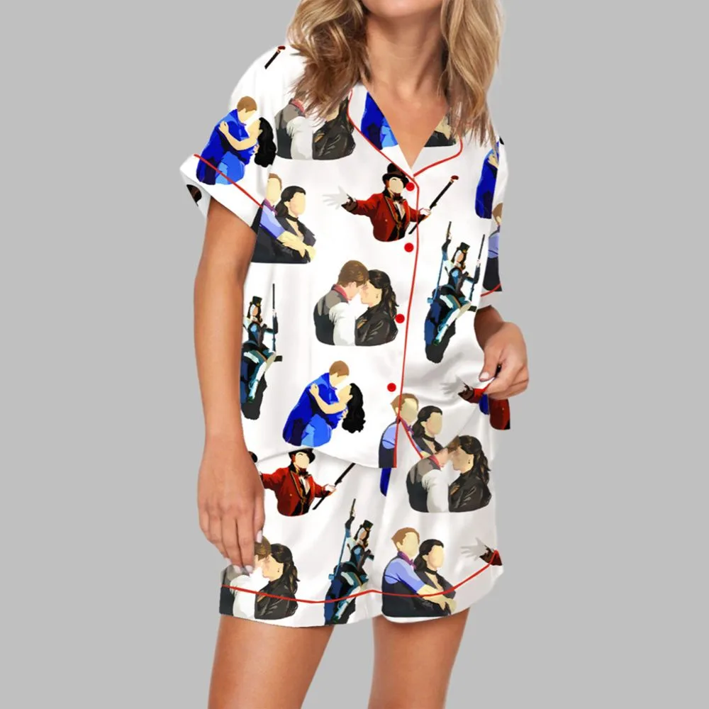 Moulin Musical Satin Pajama Set
