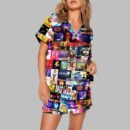 Musical Playbills Collage Shows Pajama Set