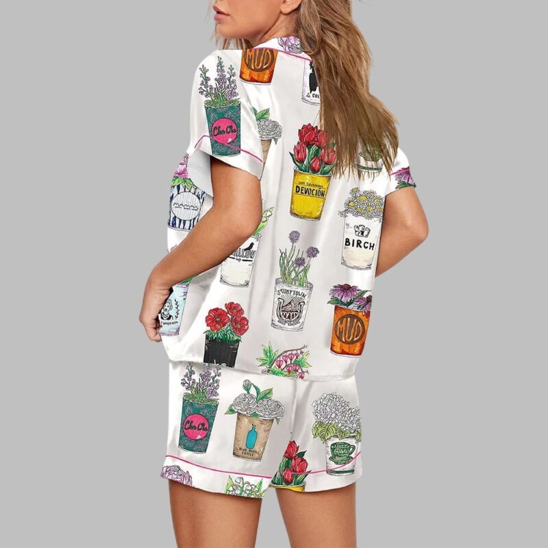 NYC Coffee Cups Pajama Set - Image 3