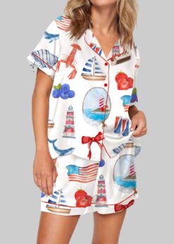 Nantucket Cape Cod Pajama Set For Women