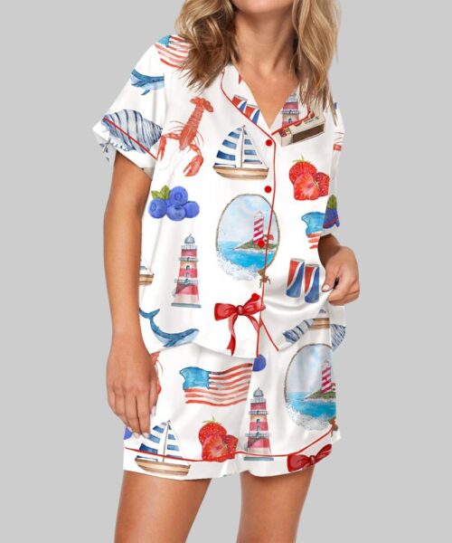 Nantucket Cape Cod Pajama Set For Women