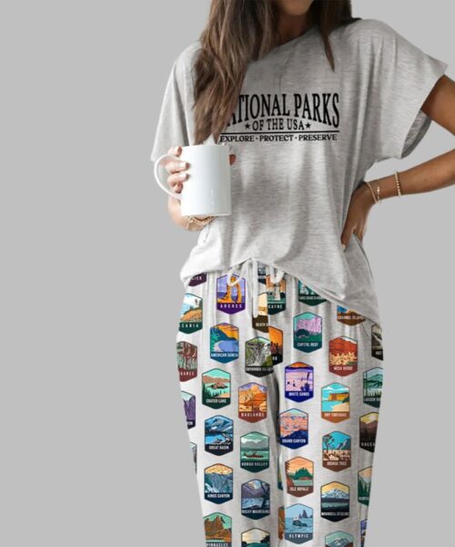 National Parks Casual Pajama Set