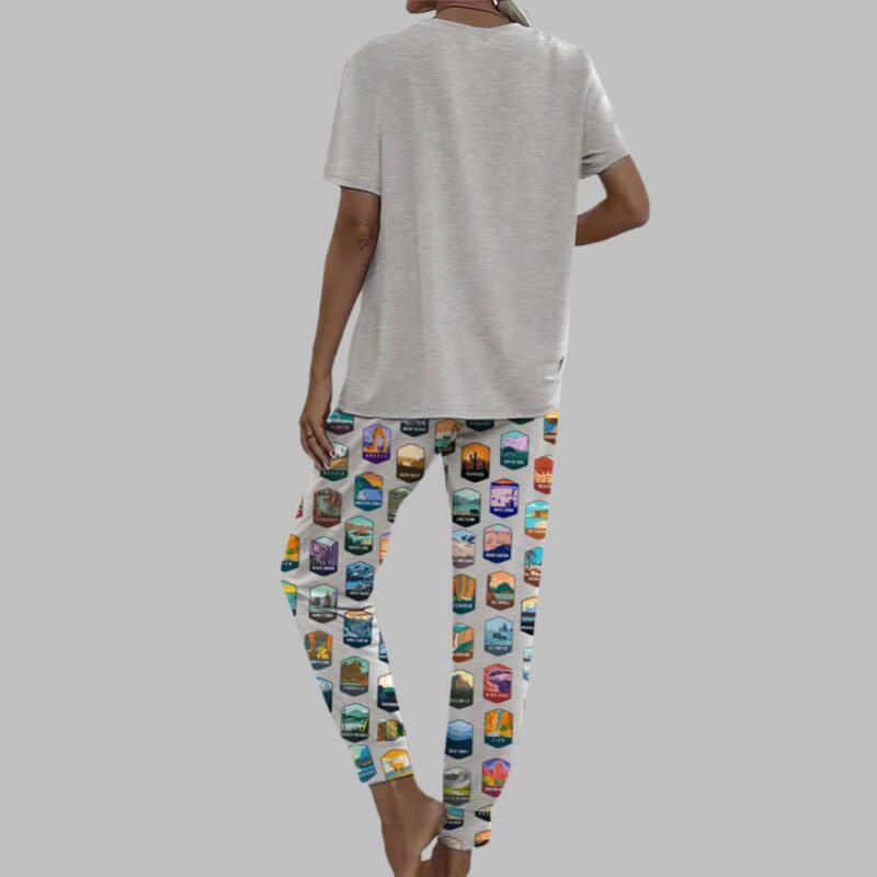 National Parks Casual Pajama Set - Image 3