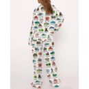 National Parks Satin Pajama Set For Women