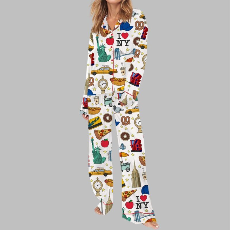 New York City Pajama Set For Women - Image 3