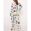 New York Satin Pajama Set For Women