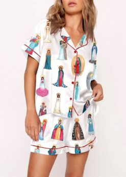 Our Lady of Guadalupe Catholic Home Pajama Set