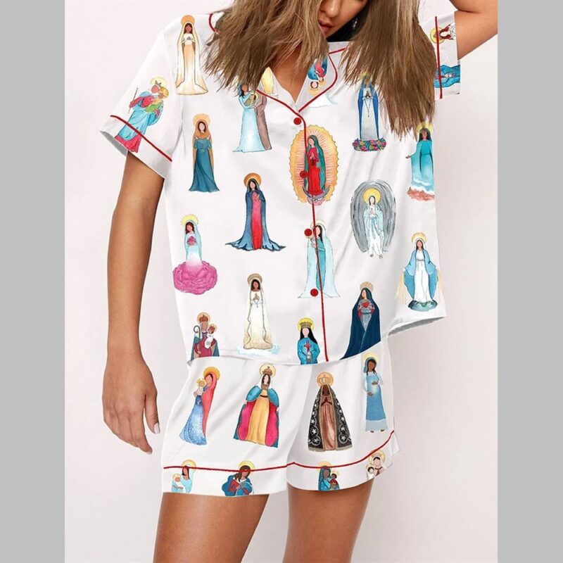 Our Lady of Guadalupe Catholic Home Pajama Set - Image 3