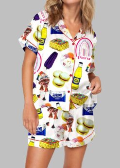 Peru Snacks Pajama Set For Women