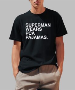 Pete Crow-Armstrong Superman Wears Pca Pajamas Shirt