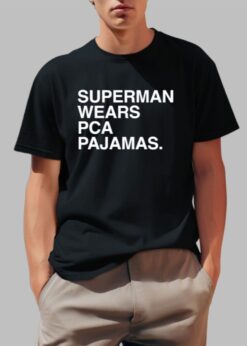 Pete Crow-Armstrong Superman Wears Pca Pajamas Shirt