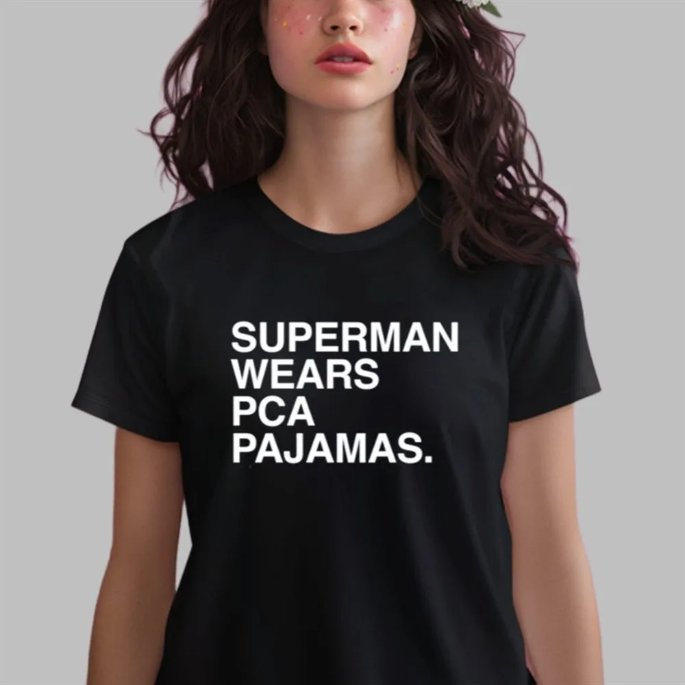 Pete Crow-Armstrong Superman Wears Pca Pajamas Shirt - Image 2