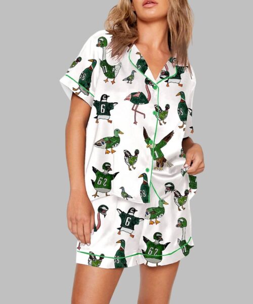 Philadelphia Football Bird Gang Champions 2025 Pajama Set