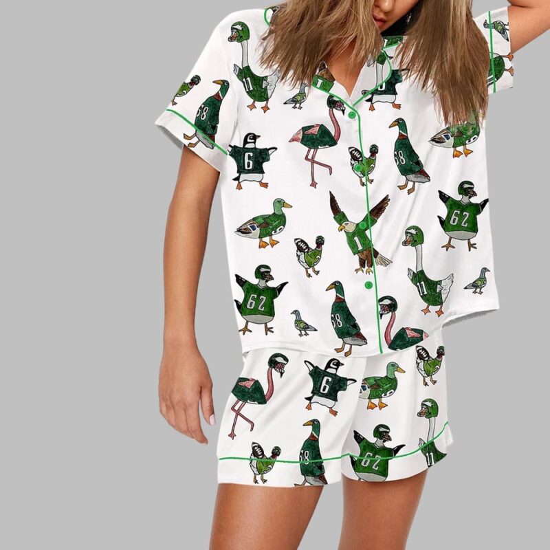 Philadelphia Football Bird Gang Champions 2025 Pajama Set - Image 2