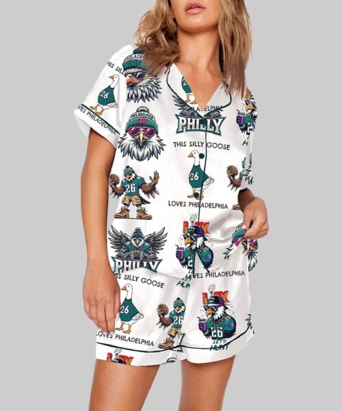 Philadelphia Football Super Bowl Champions 2025 Pajama Set