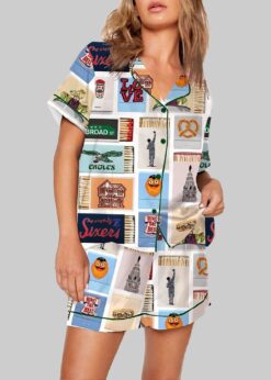 Philadelphia Matchbook Pajama Set