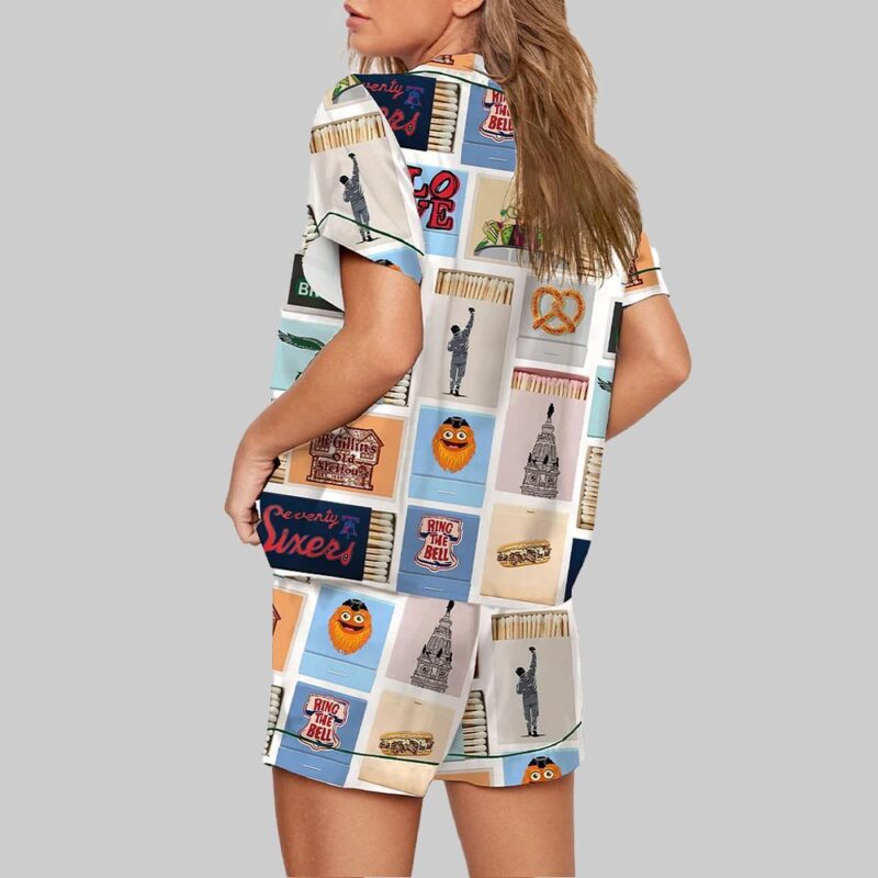 Philadelphia Matchbook Pajama Set - Image 3