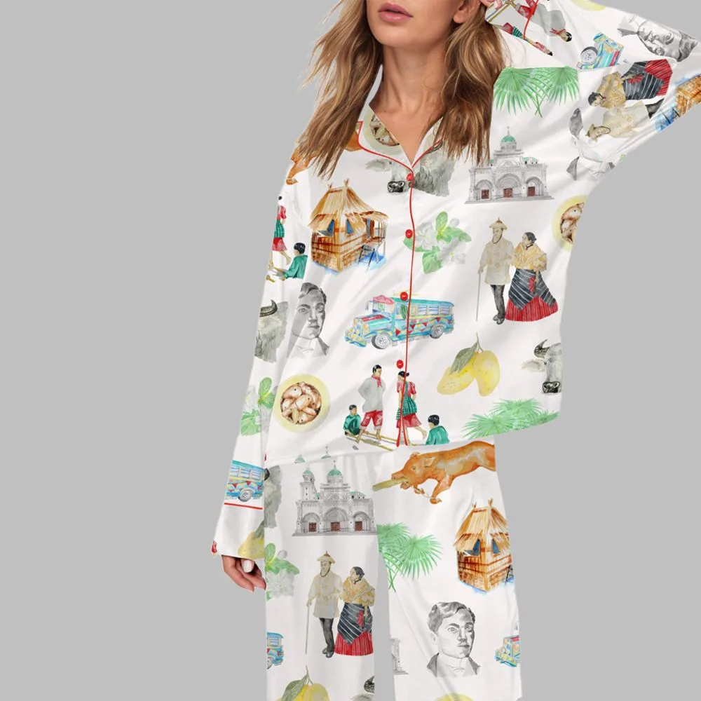 Philippines Filipino Pajama Set - Image 2
