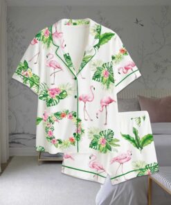 Pink Flamingo Pajama Set