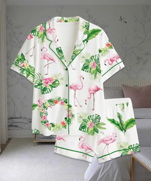 Pink Flamingo Pajama Set