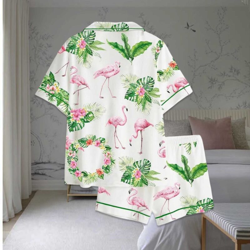 Pink Flamingo Pajama Set - Image 2