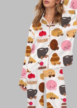 Plushies Bakery Pajama Set For Women