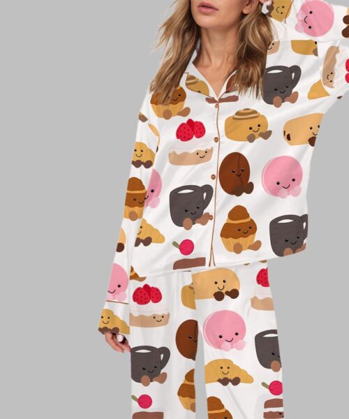 Plushies Bakery Pajama Set For Women