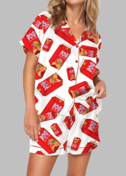 Pog Juice Pajama Set For Women