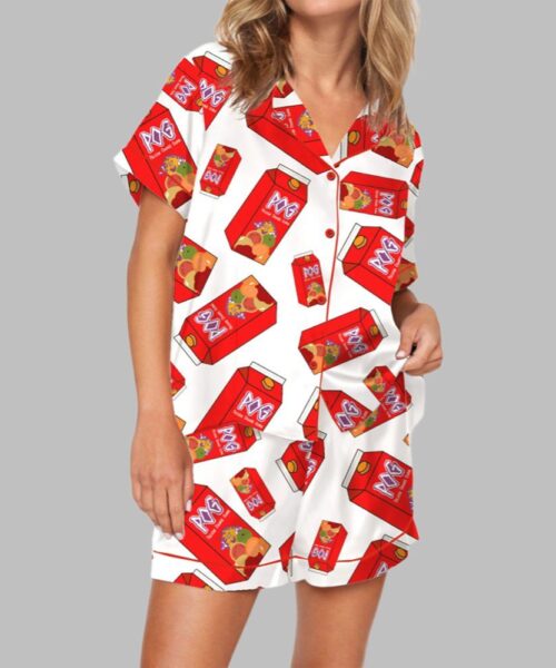 Pog Juice Pajama Set For Women