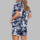 Poodle Dog Pajama Set For Women