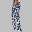 Poodle Dog Pajama Set For Women