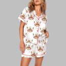 Pope Leo XIV Catholic Print Pajama Set