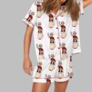 Pope Leo XIV First American Pope Print Pajama Set