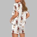 Pope Leo XIV First American Pope Print Pajama Set