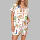 Preppy Georgia Peach Pajama Set