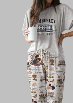 Pride And Prejudice Pemberley Casual Pajama Set For Women