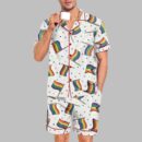Pride Flags Pride Month Love Is Love Print Pajama Set
